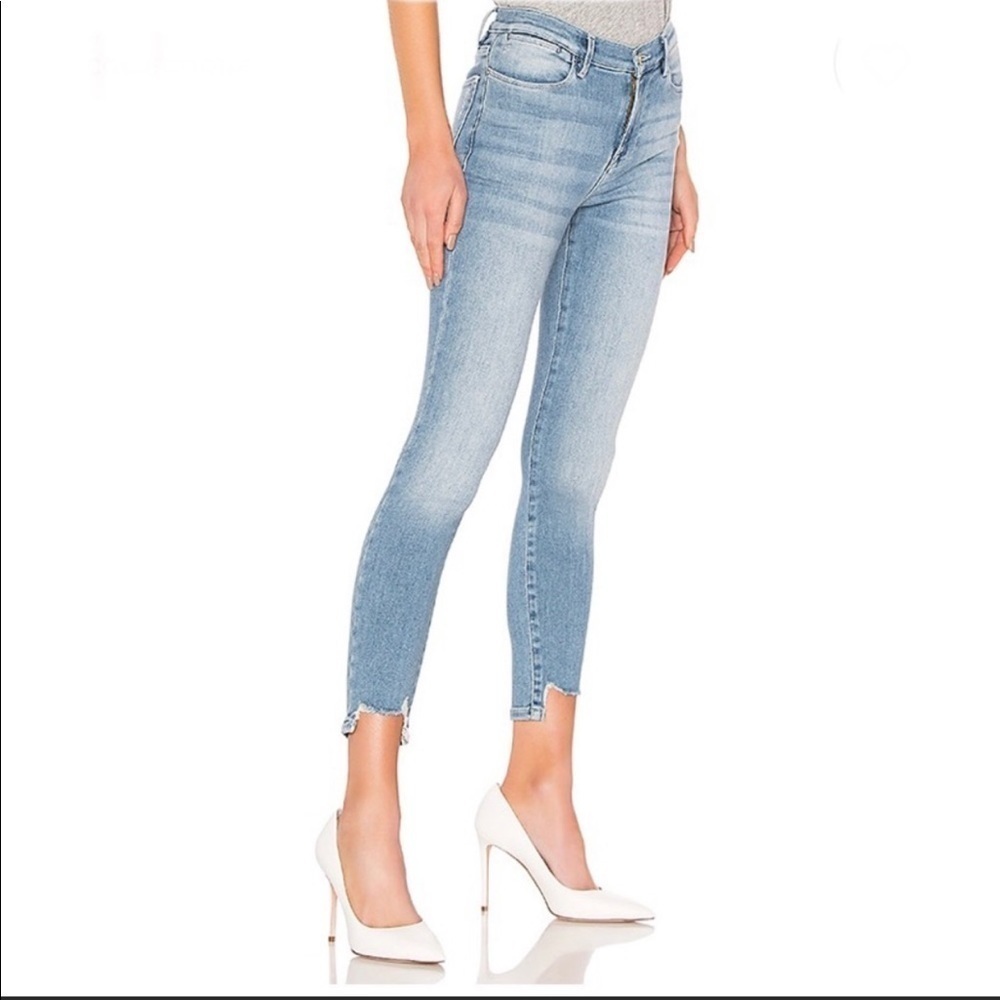 FRAME | Le High Skinny Front Chew Paltrow Jeans 27